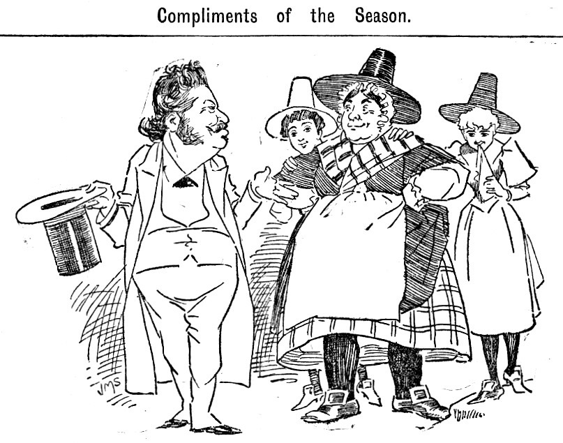 Compliments of the season Cardiff University Archives Barbier 1