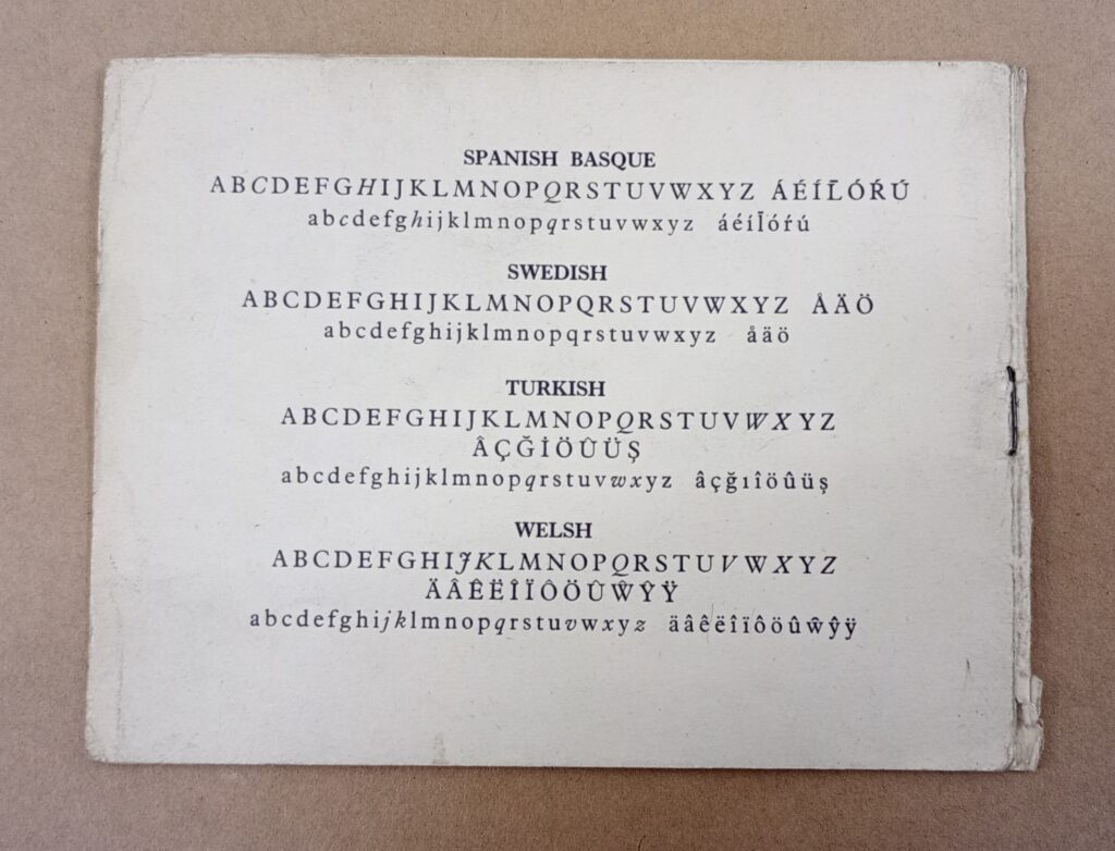 Catalogau Teiplunio (t.1950s i t.1970s.), eitem o Archifau Gwent